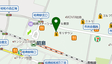 ミスターミニットイトーヨーカドー昭島の地図画像