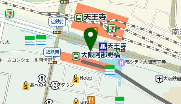 ミスターミニットあべのハルカス 近鉄本店の地図画像