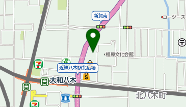 ミスターミニット近鉄百貨店橿原店の地図画像