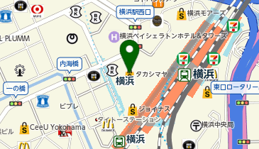 ミスターミニット横浜高島屋の地図画像