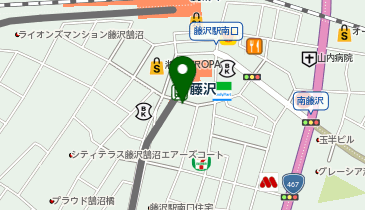 ミスターミニット小田急百貨店ふじさわ店の地図画像