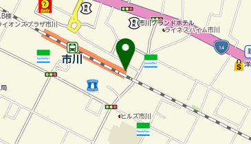 ミスターミニット シャポー市川の地図画像