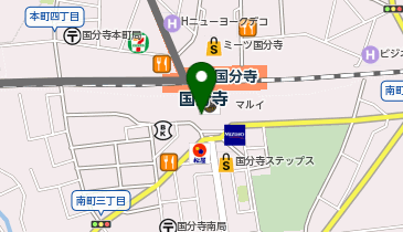 ミスターミニット国分寺マルイの地図画像