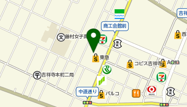 ミスターミニット東急百貨店吉祥寺店の地図画像