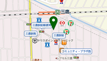 ミスターミニット コラル三鷹の地図画像