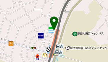 ミスターミニット日吉東急avenueの地図画像