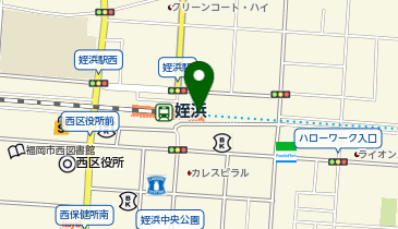 ミスターミニット えきマチ1丁目姪浜店の地図画像