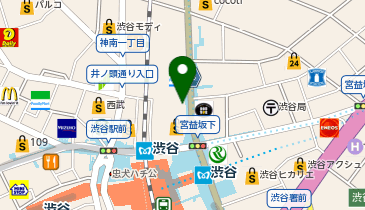 ミスターミニット 渋谷明治通り店の地図画像