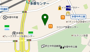 ミスターミニット ココリア多摩センター店の地図画像