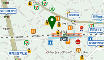 ミスターミニットルミネ荻窪の地図画像