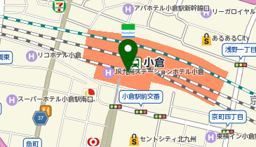 ミスターミニットアミュプラザ小倉の地図画像