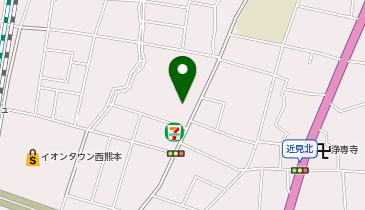 ホワイト急便 かねしん店の地図画像