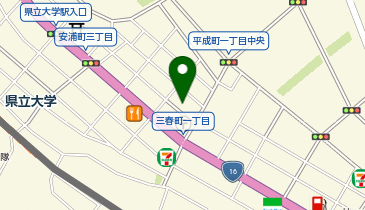 ホワイト急便 安浦店の地図画像