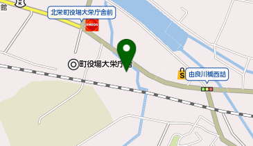 ホワイト急便 由良店の地図画像