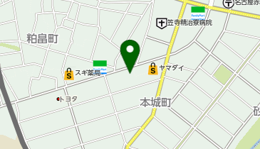ホワイト急便 笠寺店の地図画像