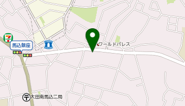 ホワイト急便山王店の地図画像