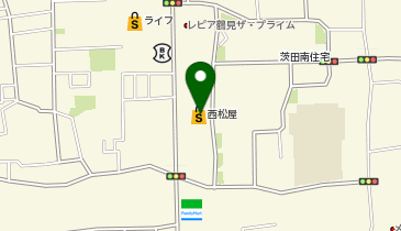 ホワイト急便 横堤店の地図画像