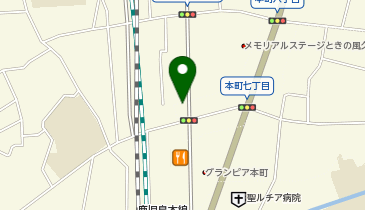 ホワイト急便 梅満店の地図画像