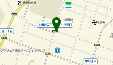 ホワイト急便 仁王店の地図画像