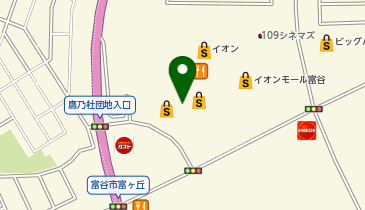 ホワイト急便 イオン富谷店の地図画像