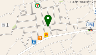 ホワイト急便 三田西山店の地図画像