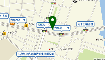 ホワイト急便 吉島東店の地図画像