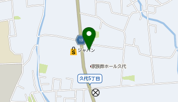 ホワイト急便 摂代店の地図画像