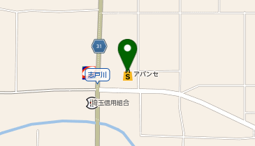 ホワイト急便 ジョイフーズ美里店の地図画像