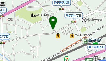 ホワイト急便 新子安店の地図画像