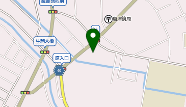ホワイト急便 鏡ナイン店の地図画像