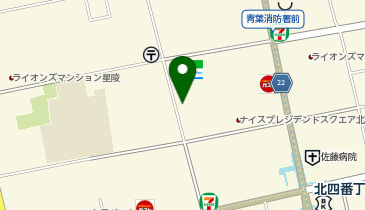 ホワイト急便 通町店の地図画像