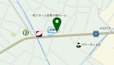 ホワイト急便 別郷店の地図画像