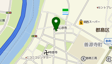 ホワイト急便 善源寺店の地図画像