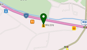 ホワイト急便 HIヒロセ諫早バイパス店の地図画像