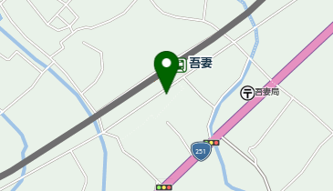 ホワイト急便 吾妻店の地図画像