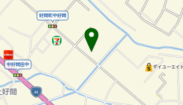 ホワイト急便 好間店の地図画像