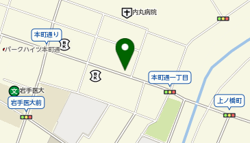 ホワイト急便 本町通1丁目店の地図画像