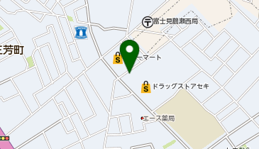 ホワイト急便 ドラッグストアセキ藤久保店の地図画像