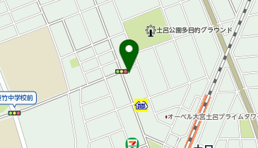 ホワイト急便 土呂店の地図画像