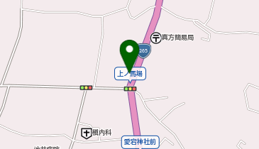 ホワイト急便 真方店の地図画像