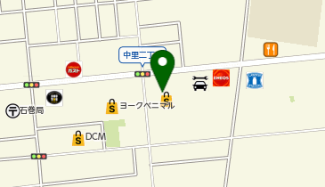 ホワイト急便 ツルハ中里店の地図画像
