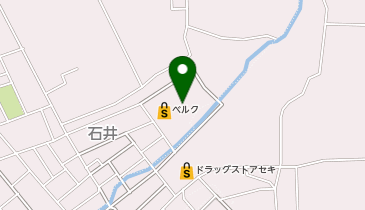 ホワイト急便 ベルク坂戸石井店の地図画像