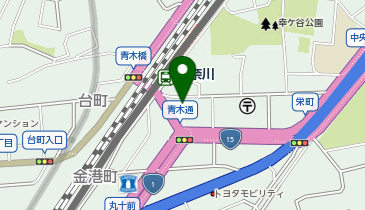 ホワイト急便 青木橋店の地図画像