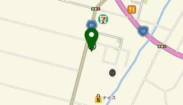 ホワイト急便 仁井田本町店の地図画像