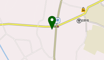 ホワイト急便 田野FC店の地図画像