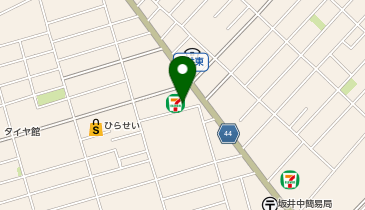 ホワイト急便 坂井東店の地図画像