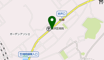 ホワイト急便 笠間店の地図画像