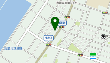 ホワイト急便 北恩加島店の地図画像