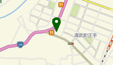 ホワイト急便 清武店の地図画像