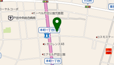 ホワイト急便 コイン下前店店の地図画像